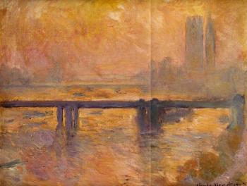Claude Oscar Monet : Charing Cross Bridge III